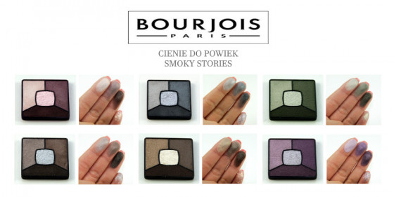 Bourjois Smoky Stories Palette - Тени для век "квадро" - 1