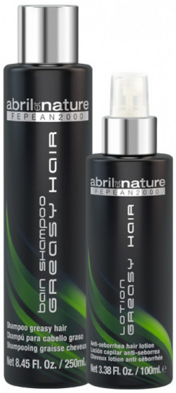 Abril et Nature Fepean Treatment Greasy Hair - Набор для жирной кожи головы и волос - 1