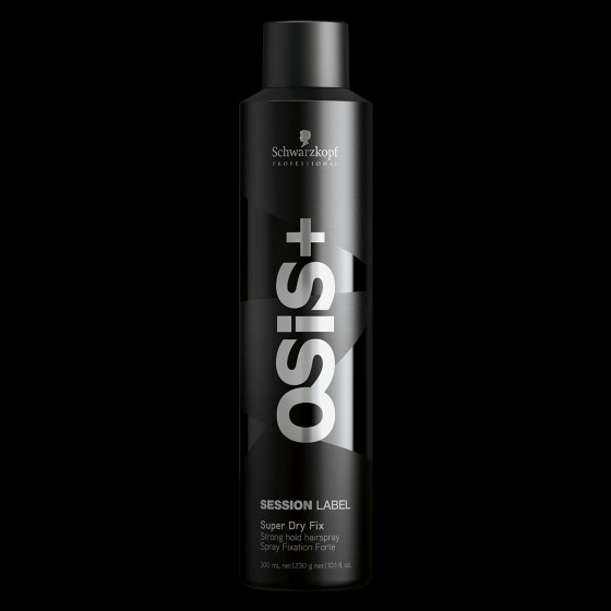 Schwarzkopf Professional Osis Session Label Super Dry Fix - Суперсухой лак сильной фиксации - 2