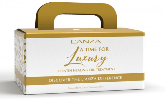 L'anza 12 Keratin Healing Oil Hair Treatment Set - Подарочный набор для волос