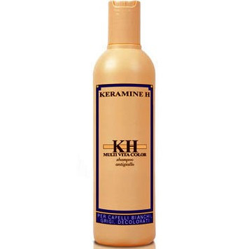 Keramine H Shampoo Antigiallo Multi Vita Color - Шампунь для предупреждения пожелтения волос Мультивитаколор