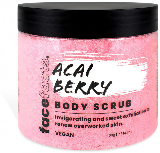 Face Facts Acai Berry Body Scrub - Скраб для тела "Ягода асаи"