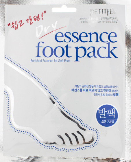 Petitfee & Koelf Dry Essence Foot Pack - Маска для ног