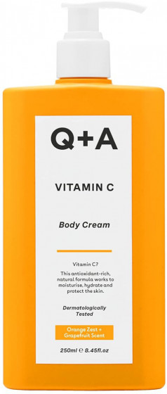 Q+A Vitamin C Body Cream - Крем для тела с витамином C