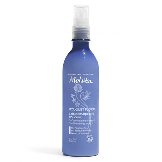 Melvita Bouquet Floral Softening Cleansing Milk - Очищающее молочко для снятия макияжа