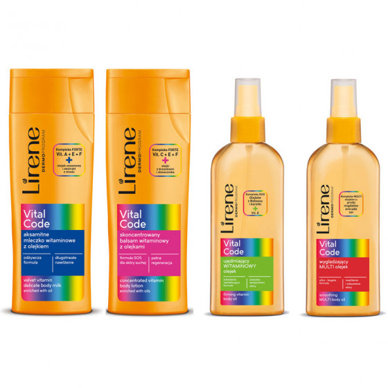 Lirene Vital Code Smoothing Multi Body Oil Arnica - Масло арники для тела с разглаживающим эффектом - 1