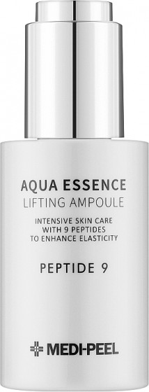 Medi Peel Peptide 9 Aqua Essence Lifting Ampoule - Лифтинг-сыворотка для лица с комплексом пептидов