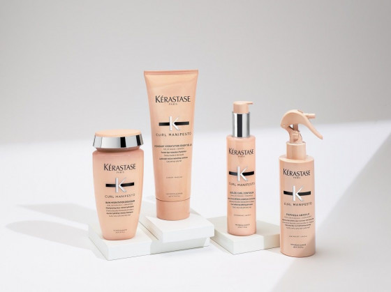 Kerastase Curl Manifesto Fondant Hydratation Essentielle - Легкий увлажняющий кондиционер для вьющихся волос - 7