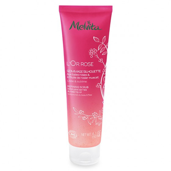 Melvita L'Or Rose Refining Scrub - Очищающий скраб для тела