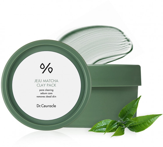 Dr.Ceuracle Jeju Matcha Clay Pack - Очищающая глиняная маска с чаем матча - 2