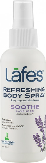 Lafe's Refreshing Body Spray Soothe Lavander - Дезодорант-спрей для тела "Лаванда"