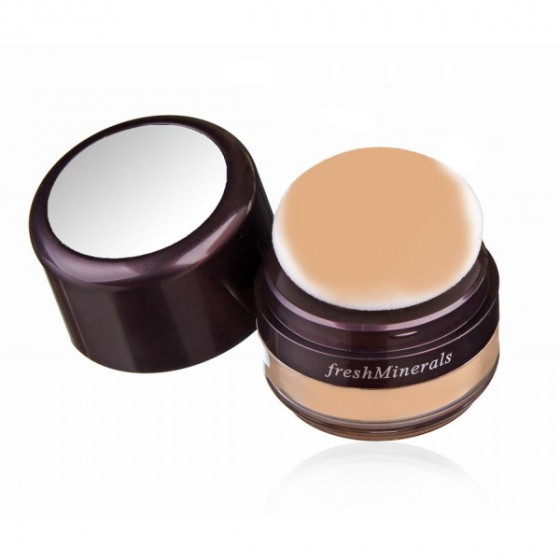 FreshMinerals Mineral Powder Foundation - Минеральная пудра-основа с пуховкой