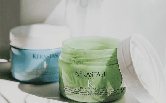 Kerastase Fusio-Scrub Energisant - Интенсивно очищающий скраб с морской солью - 9