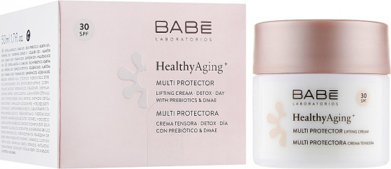 Babe Laboratorios Healthy Aging Multi Protector Lifting Cream - Мультизащитный дневной лифтинг крем c DMAE и SPF 30 - 1