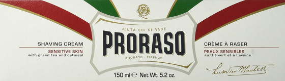 Proraso White Line Anti-Irritation Shaving Cream - Крем для бритья для чувствительной кожи - 4