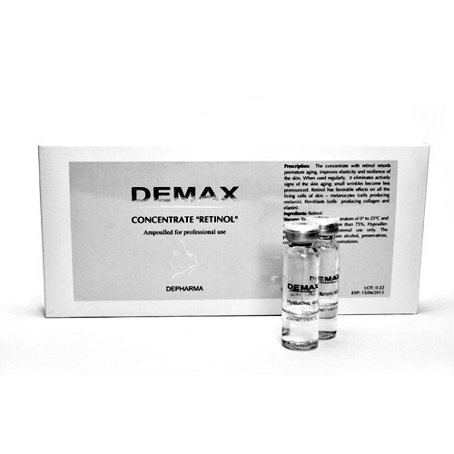 Demax Retinol Line Concentrate "Retinol" - Ампулированный концентрат "Ретинол" 10 х