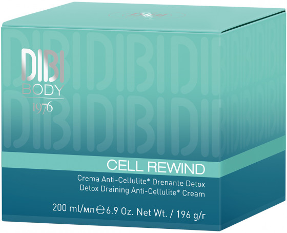 DIBI Detox Draining Anti-Cellulite Cream - Антицеллюлитный детокс дренажный крем - 1