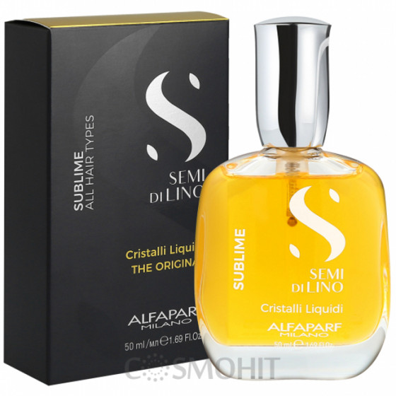 Alfaparf Semi di Lino Diamond Cristalli Liquidi - Флюид для термальной защиты волос
