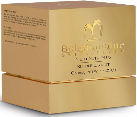 Bellefontaine Night Nutri-Plus - Омолаживающий ночной крем для сухой кожи - 1