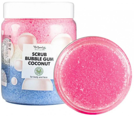 Top Beauty Scrub Bubble Gum - Скраб для тела и лица (жвачка)