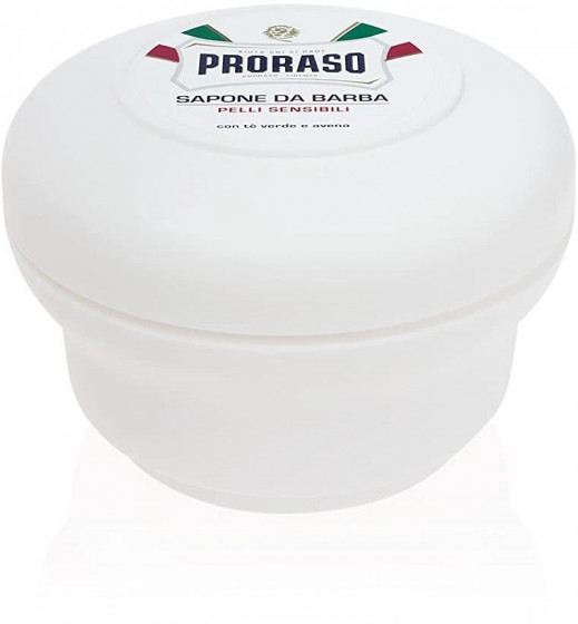 Proraso White Line Shaving Soap - Мыло для бритья для чувствительной кожи - 2