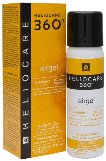 Cantabria Heliocare 360º Airgel SPF50+ - Солнцезащитный ультралегкий гель