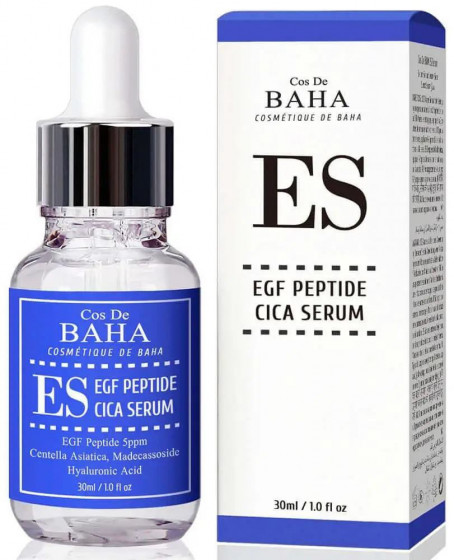 Cos De BAHA Es Egf Peptide Cica Serum - Успокаивающая восстанавливающая сыворотка для лица