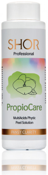 Shor Cosmetics PropioCare Multiacids Phytic Peel Solution - Мультикислотный пилинг-лосьон с фитиновой кислотой