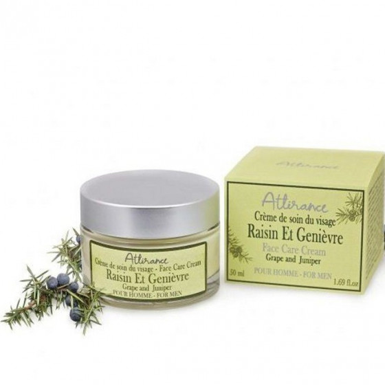 Attirance Grape and Juniper Face Cream for Men - Мужской крем Виноград и Можевельник