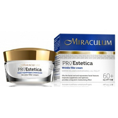 Miraculum Pro Estetica Wrinkle Filler Cream Day 60+ SPF 15 - Восстанавливающий дневной крем против морщин