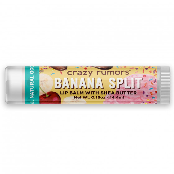 Crazy Rumors Banana Split Lip Balm - Бальзам для губ - 1