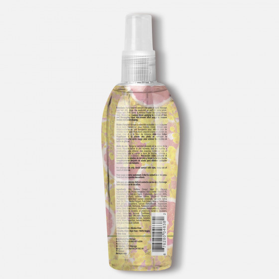 Hempz Fresh Fusions Pink Citron & Mimosa Flower Energizing Herbal Body Cleansing Oil - Очищающее масло для душа "Розовый лимон-Мимоза" - 2