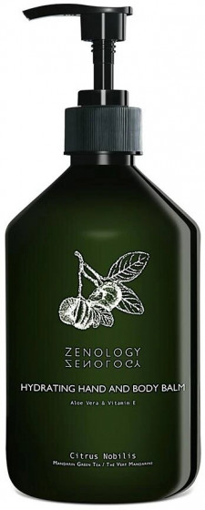 Zenology Hydrating Hand&Body Balm Mandarin Green Tea - Увлажняющий бальзам для рук и тела