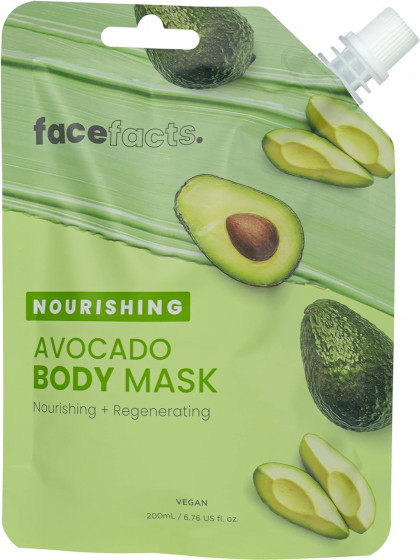 Face Facts Nourishing Avocado Body Mask - Питательная маска для тела "Авокадо"