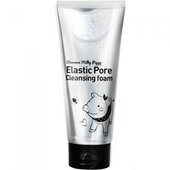 Elizavecca Milky Piggy Elastic Pore Cleansing Foam - Черная пенка-маска для умывания