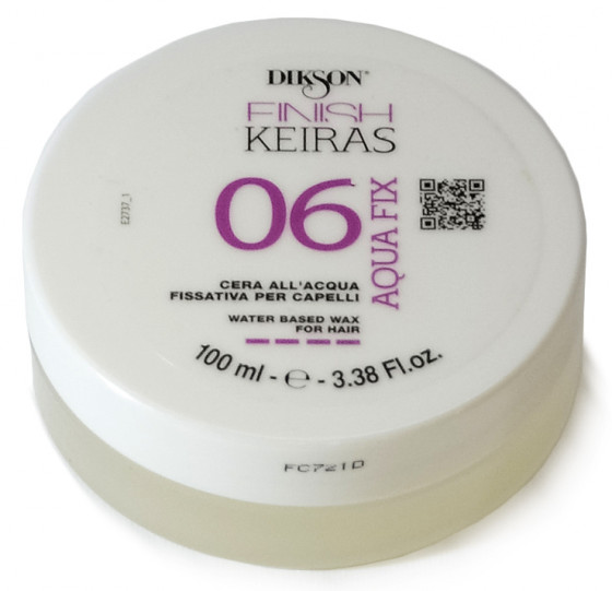 Dikson Keiras Finish Aqua Fix Water Based Wax 06 - Воск на водной основе сильной фиксации