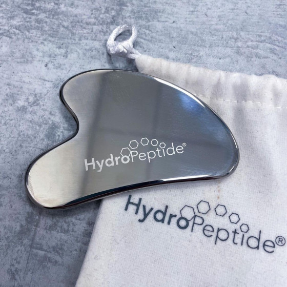 HydroPeptide Stainless Steel Gua Sha - Массажер гуаша из медицинской стали - 2