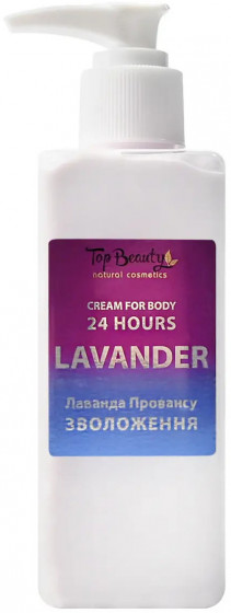 Top Beauty 24 Hours Cream for Body "Lavander Provance" - Крем для тела и рук увлажнение 24 часа "Лаванда Прованса"