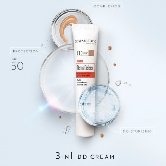 Dermaceutic Derma Defense SPF50 - Тонирующий крем SPF50 - 3