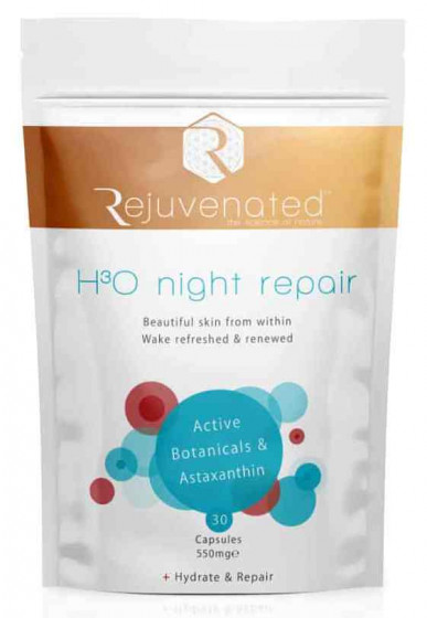 Rejuvenated Collagen H3O Night Repair - Активные капсулы для ночного восстановления и увлажнения кожи