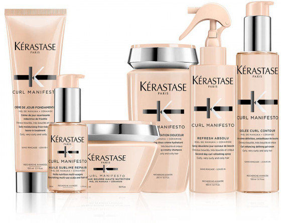 Kerastase Curl Manifesto Masque Beurre Haute Nutrition - Экстра-питательная маска для непослушных, вьющихся и кудрявых волос - 6