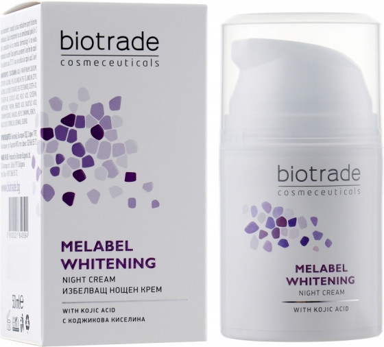 Biotrade Melabel Whitening Night Cream - Отбеливающий ночной крем - 1
