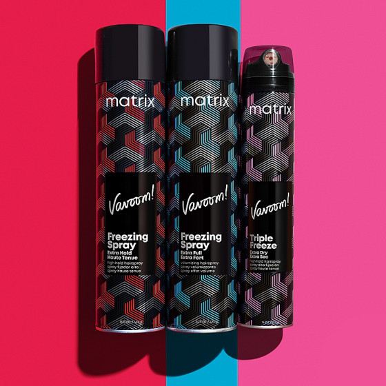 Matrix Vavoom Extra Full Freezing Spray - Спрей для экстра-сильной фиксации волос - 1