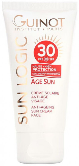 Guinot Age Sun Anti-Ageing Sun Cream Face SPF30 - Антивозрастной крем от солнца для лица