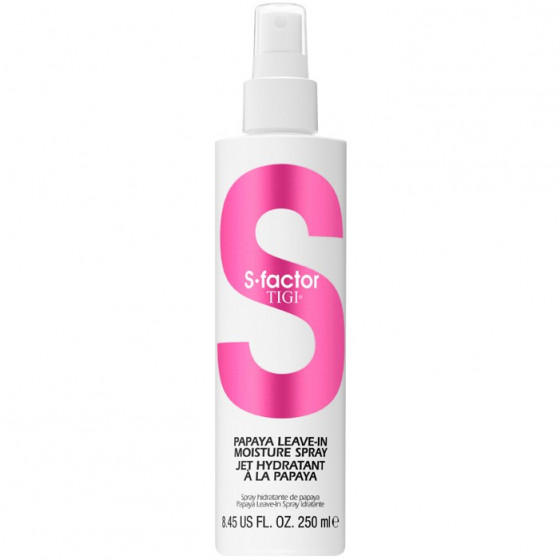 Tigi S-factor Papaya Leave In Spray - Несмываемый увлажняющий спрей