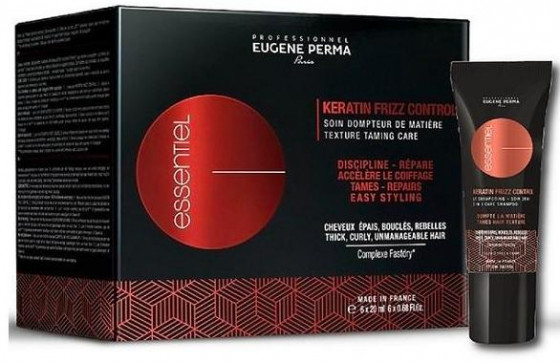 Eugene Perma Essentiel Keratin Frizz Control Booster - Экспресс-уход для восстановления вьющихся волос