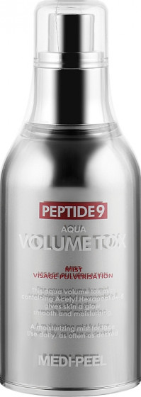 Medi Peel Peptide 9 Aqua Volume Tox Mist - Увлажняющий мист для лица с лифтинг-эффектом