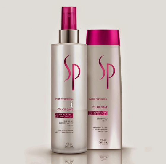 Wella Professionals SP Color Save Bi-Phase Conditioner - Несмываемый спрей-кондиционер для защиты цвета волос - 2