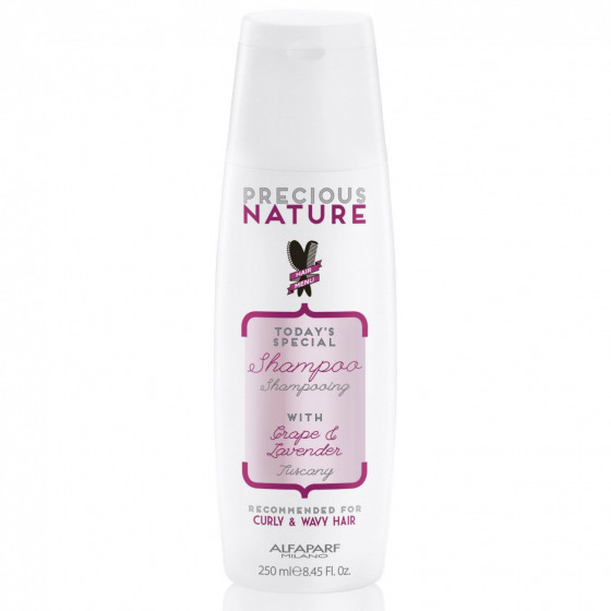 Alfaparf Milano Precious Nature Shampoo for Curly&Wavy Hair - Шампунь для кудрявых и вьющихся волос