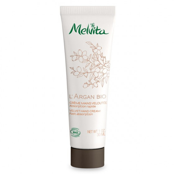 Melvita L'Argan Bio Velvet Hand Cream 30 мл - Нежный крем для рук с аргановым маслом